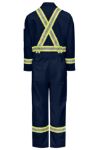 Picture of Bulwark® CLBC Men's Midweight FR Premium Coverall with Reflective Trim