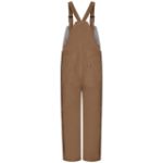 Picture of Bulwark® BLN4 Men's Heavyweight Excel FR® ComforTouch® Deluxe Insulated Brown Duck Bib Overall