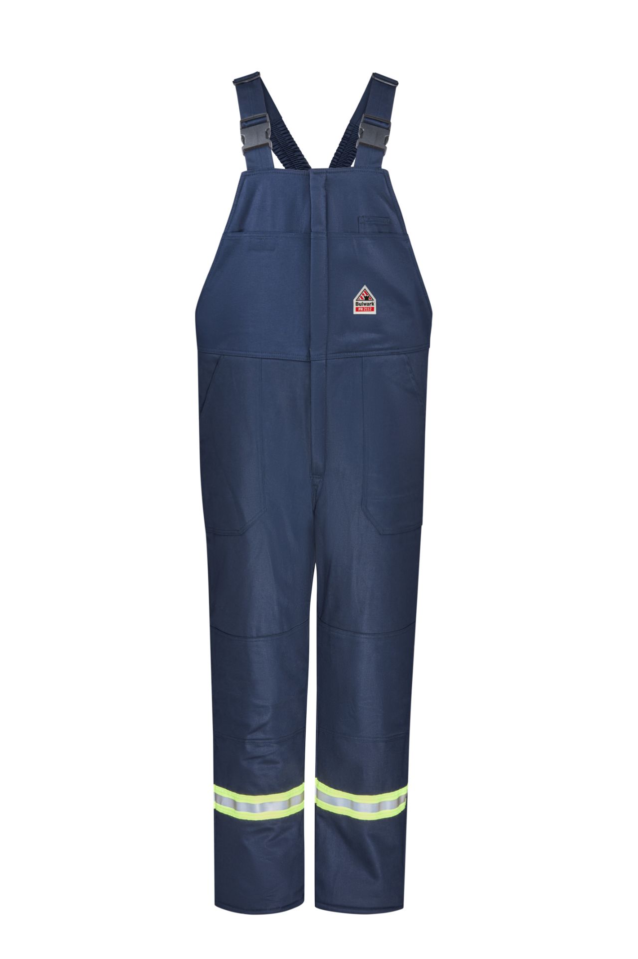 Picture of Bulwark® BLCT Men's Midweight Excel FR Deluxe Insulated Bib Overall with Reflective Trim