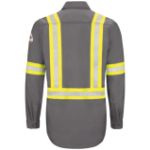 Picture of Bulwark® QS40-EHV iQ Series® Endurance Men's FR Enhanced Visibility Work Shirt