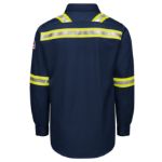 Picture of Bulwark® QS26-EHV iQ Series Men’s Enhanced-Vis Midweight Comfort Woven Shirt