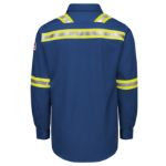 Picture of Bulwark® QS26-EHV iQ Series Men’s Enhanced-Vis Midweight Comfort Woven Shirt