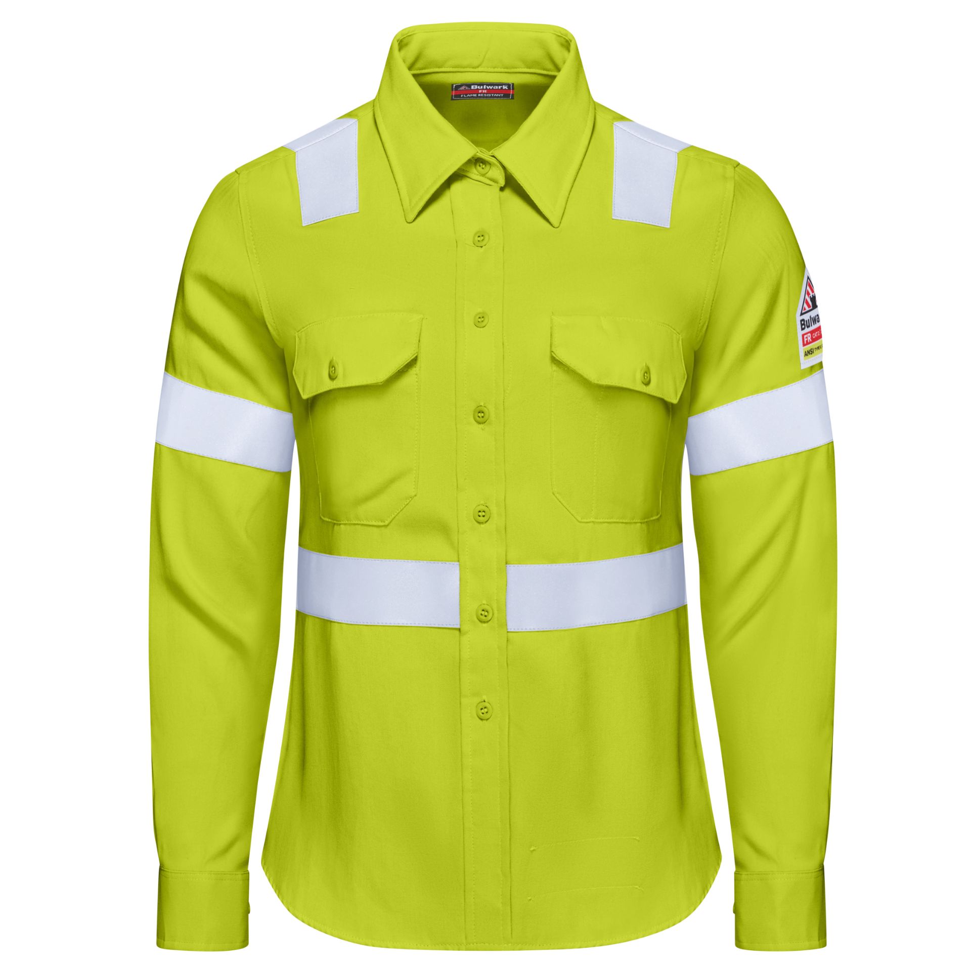 Picture of Bulwark® S1W3 Women's Hi-Visibility Work Shirt