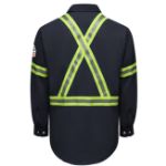 Picture of Bulwark® SMUC Men's Dress Uniform Shirt with Reflective Trim