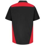 Picture of Red Kap® SY28-TRI-COLOR Men's Short Sleeve Tri-Color Shop Shirt