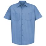 Picture of Red Kap® SP24-SOLID Men's Short Sleeve Industrial Work Shirt
