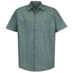 Picture of Red Kap® SP24-SOLID Men's Short Sleeve Industrial Work Shirt