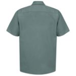 Picture of Red Kap® SP24-SOLID Men's Short Sleeve Industrial Work Shirt