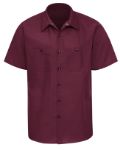 Picture of Red Kap® SP24-SOLID Men's Short Sleeve Industrial Work Shirt