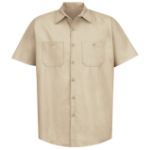 Picture of Red Kap® SP24-SOLID Men's Short Sleeve Industrial Work Shirt