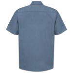 Picture of Red Kap® SP24-SOLID Men's Short Sleeve Industrial Work Shirt