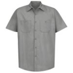 Picture of Red Kap® SP24-SOLID Men's Short Sleeve Industrial Work Shirt