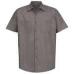 Picture of Red Kap® SP24-SOLID Men's Short Sleeve Industrial Work Shirt