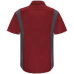 Picture of Red Kap® SY42-OB-CB Men's Short Sleeve Performance Plus Shop Shirt With Oilblok Technology