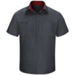 Picture of Red Kap® SY42-OB-CB Men's Short Sleeve Performance Plus Shop Shirt With Oilblok Technology