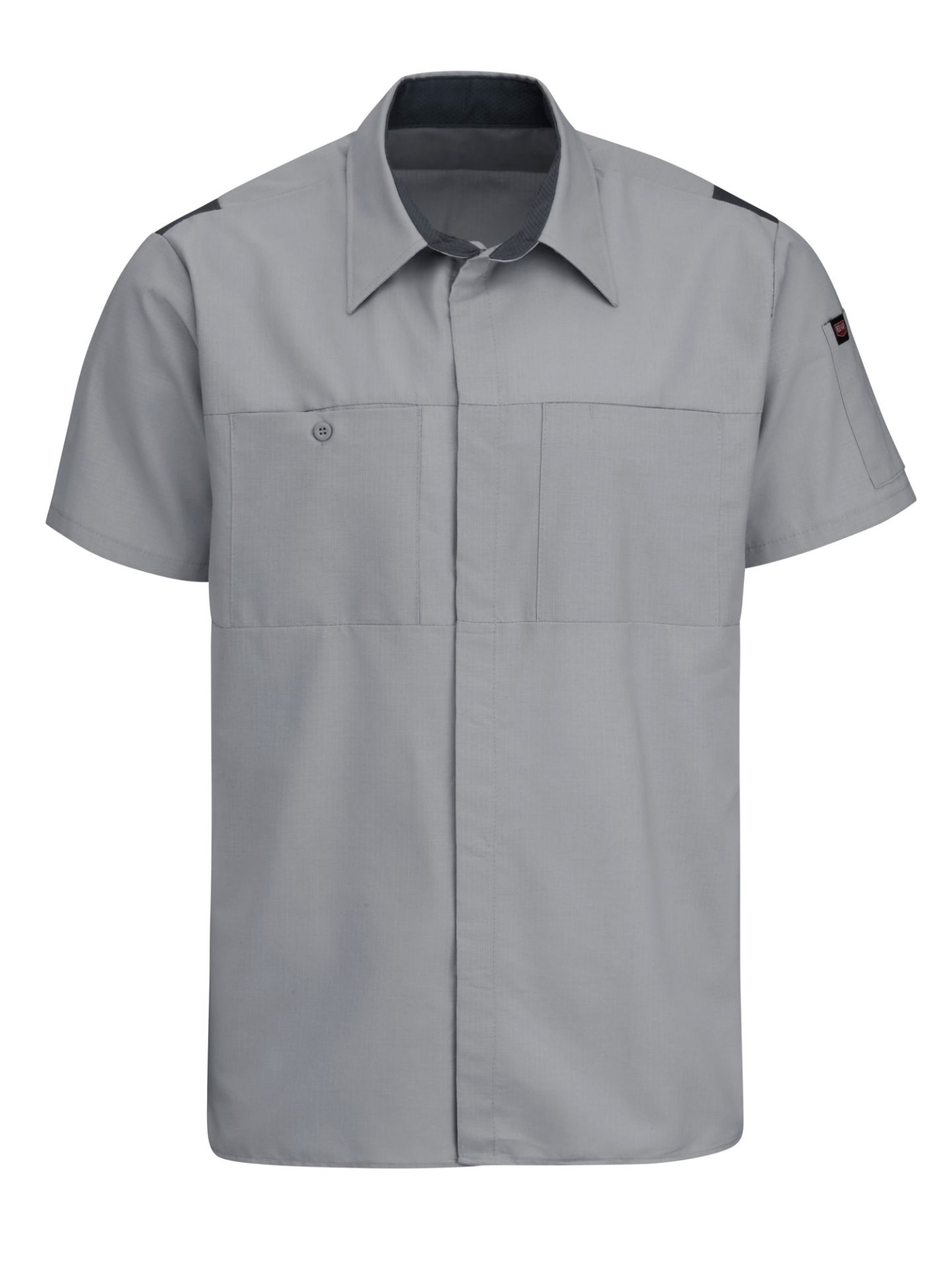 Picture of Red Kap® SY42-OB-CB Men's Short Sleeve Performance Plus Shop Shirt With Oilblok Technology