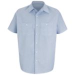 Picture of Red Kap® SL20 Men's Short Sleeve Industrial Stripe Work Shirt