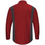 Picture of Red Kap® SY32-OB-CB Men's Long Sleeve Performance Plus Shop Shirt with OilBlok Technology
