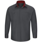 Picture of Red Kap® SY32-OB-CB Men's Long Sleeve Performance Plus Shop Shirt with OilBlok Technology