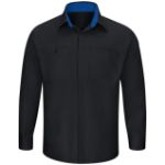Picture of Red Kap® SY32-OB-CB Men's Long Sleeve Performance Plus Shop Shirt with OilBlok Technology