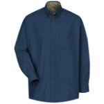 Picture of Red Kap® SC74 Men's Long Sleeve Cotton Contrast Dress Shirt