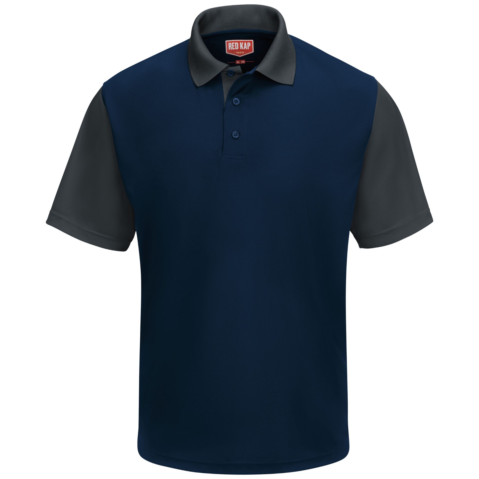 Picture of Red Kap® SK56 Men's Short Sleeve Performance Knit® Color-Block Polo