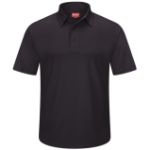 Picture of Red Kap® SK90BK Men's Short Sleeve Performance Knit® Flex Series Pro Polo
