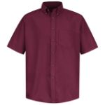 Picture of Red Kap® SP80 Men's Short Sleeve Poplin Dress Shirt
