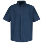Picture of Red Kap® SP80 Men's Short Sleeve Poplin Dress Shirt
