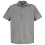 Picture of Red Kap® SP26 Men's Short Sleeve Specialized Pocketless Work Shirt