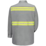 Picture of Red Kap® SC30-EHV-6.4 Long Sleeve Enhanced Visibility Cotton Work Shirt
