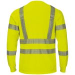 Picture of Red Kap® SVY3 Long Sleeve Hi-Visibility T-Shirt, Type R Class 3