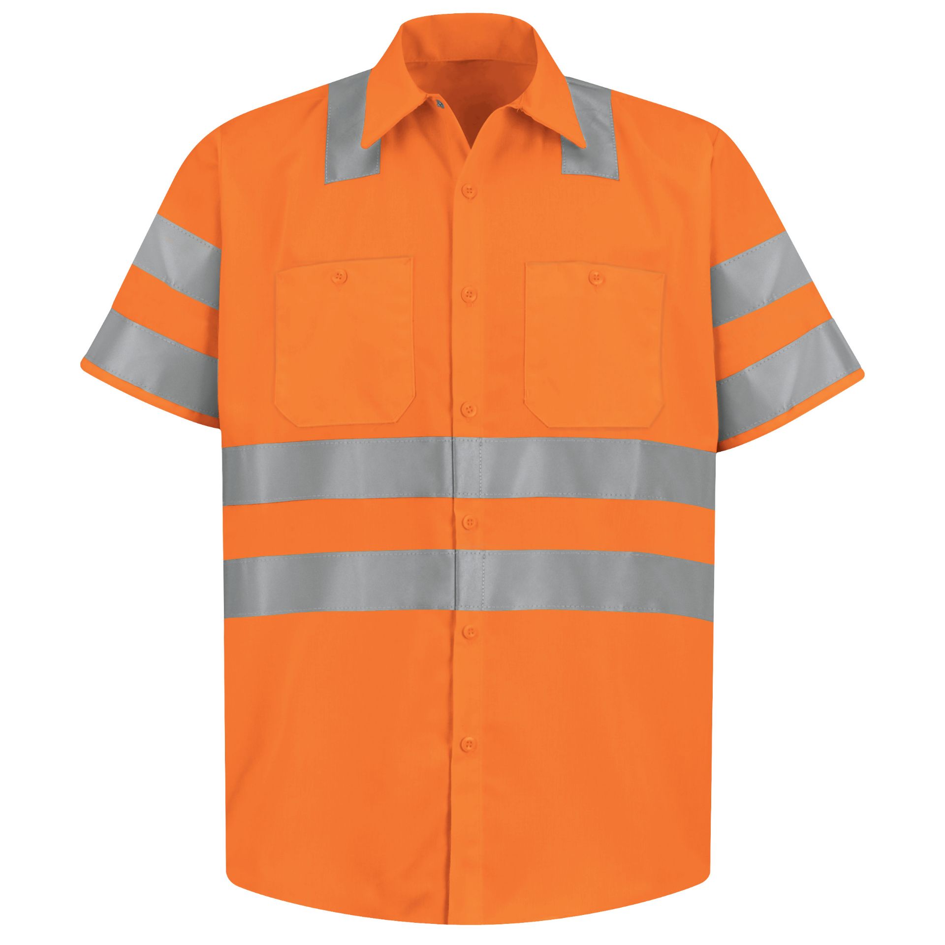 Picture of Red Kap® SS24 HV C3L2 Hi-Visibility Short Sleeve Work Shirt - Type R, Class 3