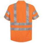 Picture of Red Kap® SS24 HV C3L2 Hi-Visibility Short Sleeve Work Shirt - Type R, Class 3