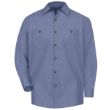 Picture of Red Kap® SP14-MICRO-CHECK Men's Long Sleeve Geometric Microcheck Work Shirt