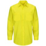 Picture of Red Kap® SY14-EHV Long Sleeve Enhanced Visibility Ripstop Work Shirt