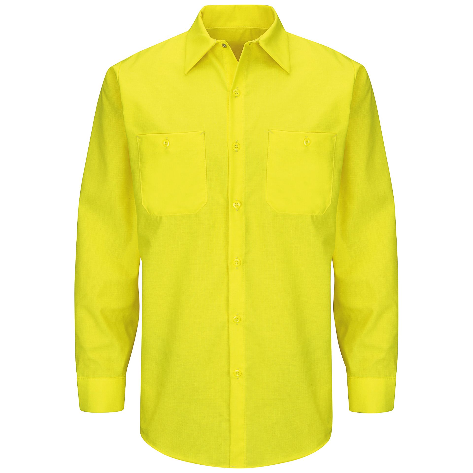 Picture of Red Kap® SY14-EHV Long Sleeve Enhanced Visibility Ripstop Work Shirt
