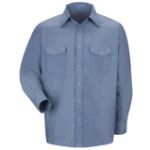 Picture of Red Kap® SC14 Men's Long Sleeve Deluxe Western Style Shirt