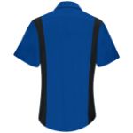 Picture of Red Kap® SY41-OB-CB Women's Short Sleeve Performance Plus Shop Shirt with OilBlok Technology