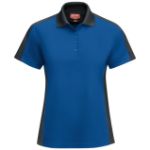 Picture of Red Kap® SK53 Women's Short Sleeve Performance Knit® Two-Tone Polo