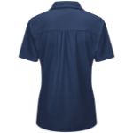 Picture of Red Kap® SK91NV Women's Short Sleeve Performance Knit® Flex Series Pro Polo