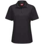 Picture of Red Kap® SK91BK Women's Short Sleeve Performance Knit® Flex Series Pro Polo