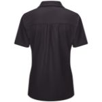 Picture of Red Kap® SK91BK Women's Short Sleeve Performance Knit® Flex Series Pro Polo