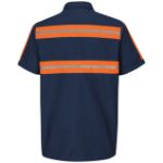 Picture of Red Kap® SP24-WM Short Sleeve Enhanced Visibility Shirt