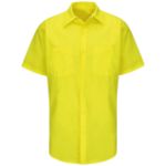Picture of Red Kap® SY24-EHV Short Sleeve Enhanced Visibility Ripstop Work Shirt