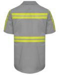Picture of Red Kap® SP24-EHV Short Sleeve Enhanced Visibility Industrial Work Shirt