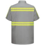 Picture of Red Kap® SC40-EHV-6.4 Short Sleeve Enhanced Visibility Cotton Work Shirt