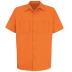 Picture of Red Kap® SC40-6.4 Men's Short Sleeve Wrinkle-Resistant Cotton Work Shirt