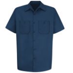 Picture of Red Kap® SC40-6.4 Men's Short Sleeve Wrinkle-Resistant Cotton Work Shirt