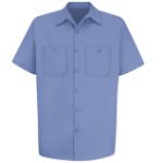 Picture of Red Kap® SC40-6.4 Men's Short Sleeve Wrinkle-Resistant Cotton Work Shirt
